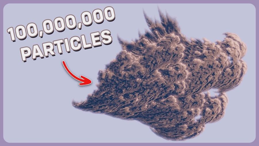 I tried rendering millions of particles - Acerola