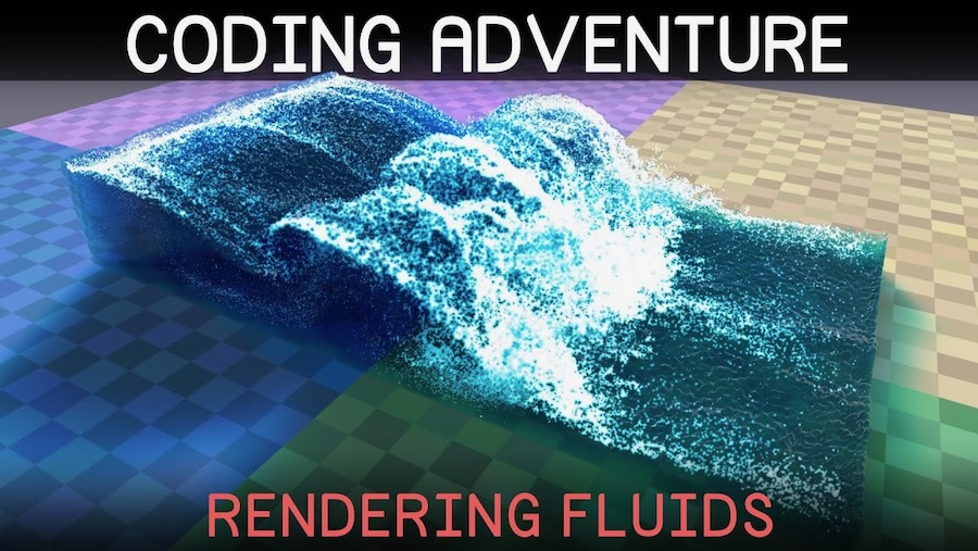 Coding Adventure: Rendering Fluids - Sebastian Lague