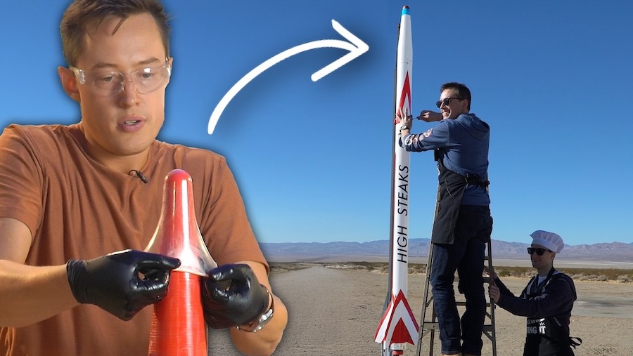 Using 3XL Condoms to Make a Rocket Nosecone - Joe Barnard