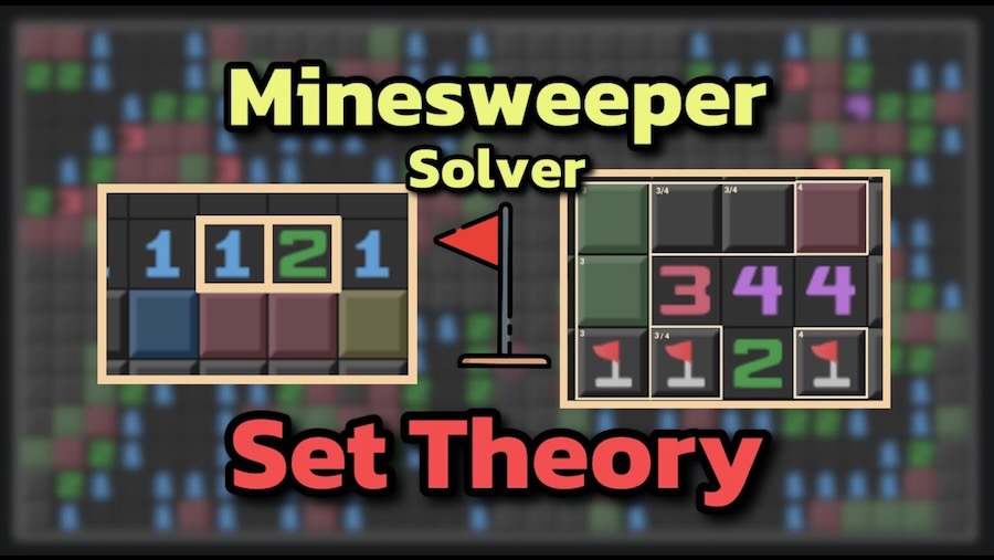 Solving Minesweeper with Set Theory - Wilf Waldron