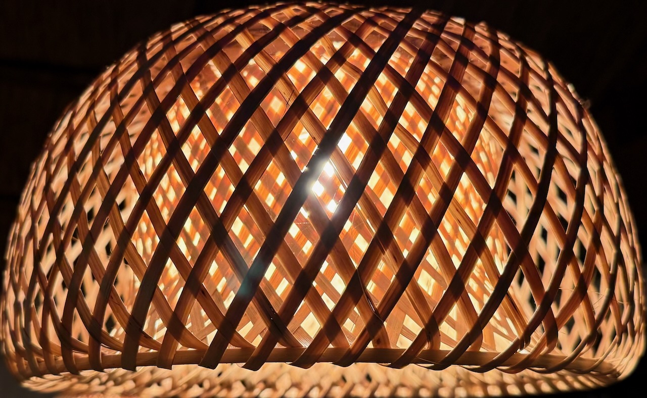 Light shade at Paradise Village Restaurant