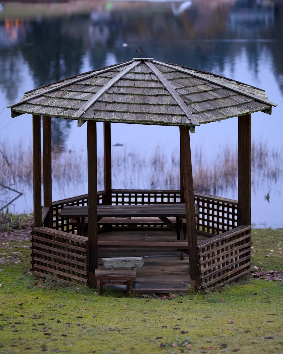 Gazebo at the cabin
