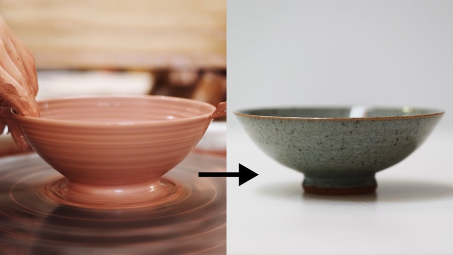 How to Make a Stoneware Pottery Bowl, from Beginning to End — Narrated Version - Florian Gadsby