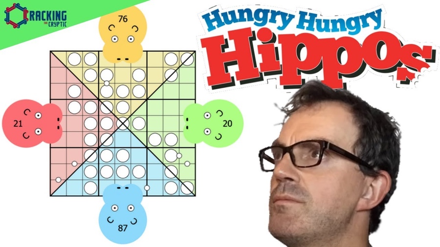 Hungry Hungry Hippos Munch On Sudoku! - Cracking The Cryptic