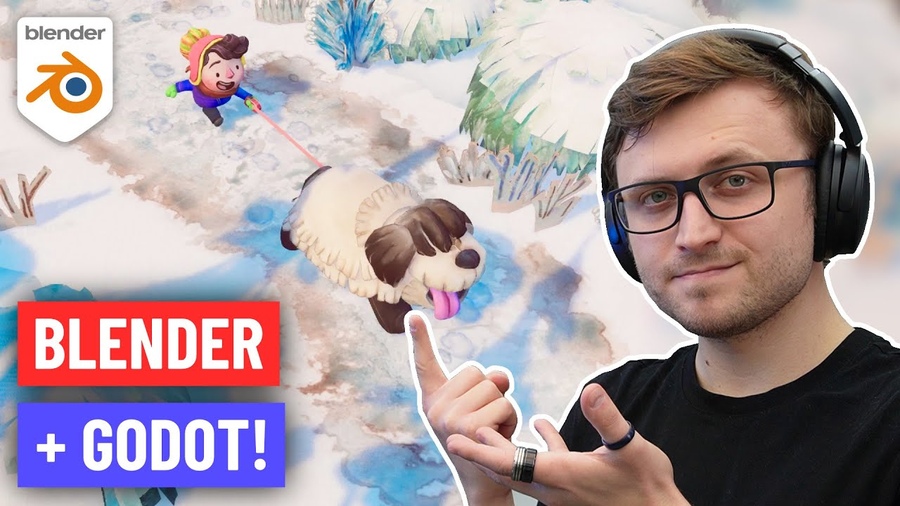 I Played Blender Studio’s New Game! (DOGWALK) - Curtis Holt