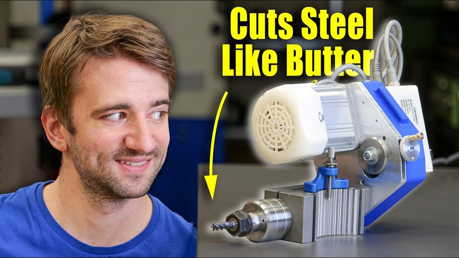 My Next Masterpiece!!! I Built a Tool Post Milling Spindle - Marius Hornberger